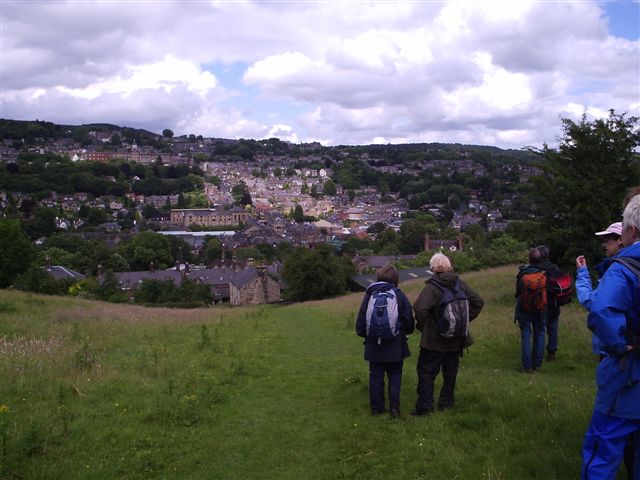 Walking down into Matlock