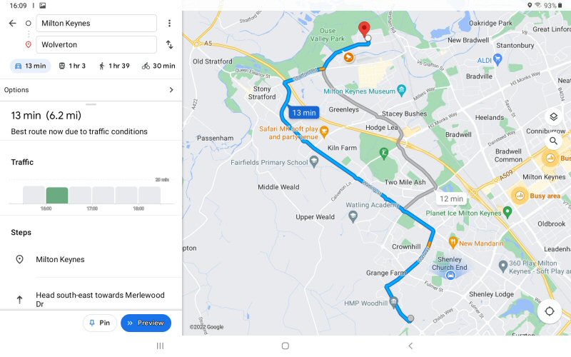 Google Route