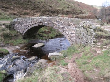 Three Shires Head, Packhorse Bridge (meeting point of the counties of Cheshire, Derbyshire, and Staffordshire)